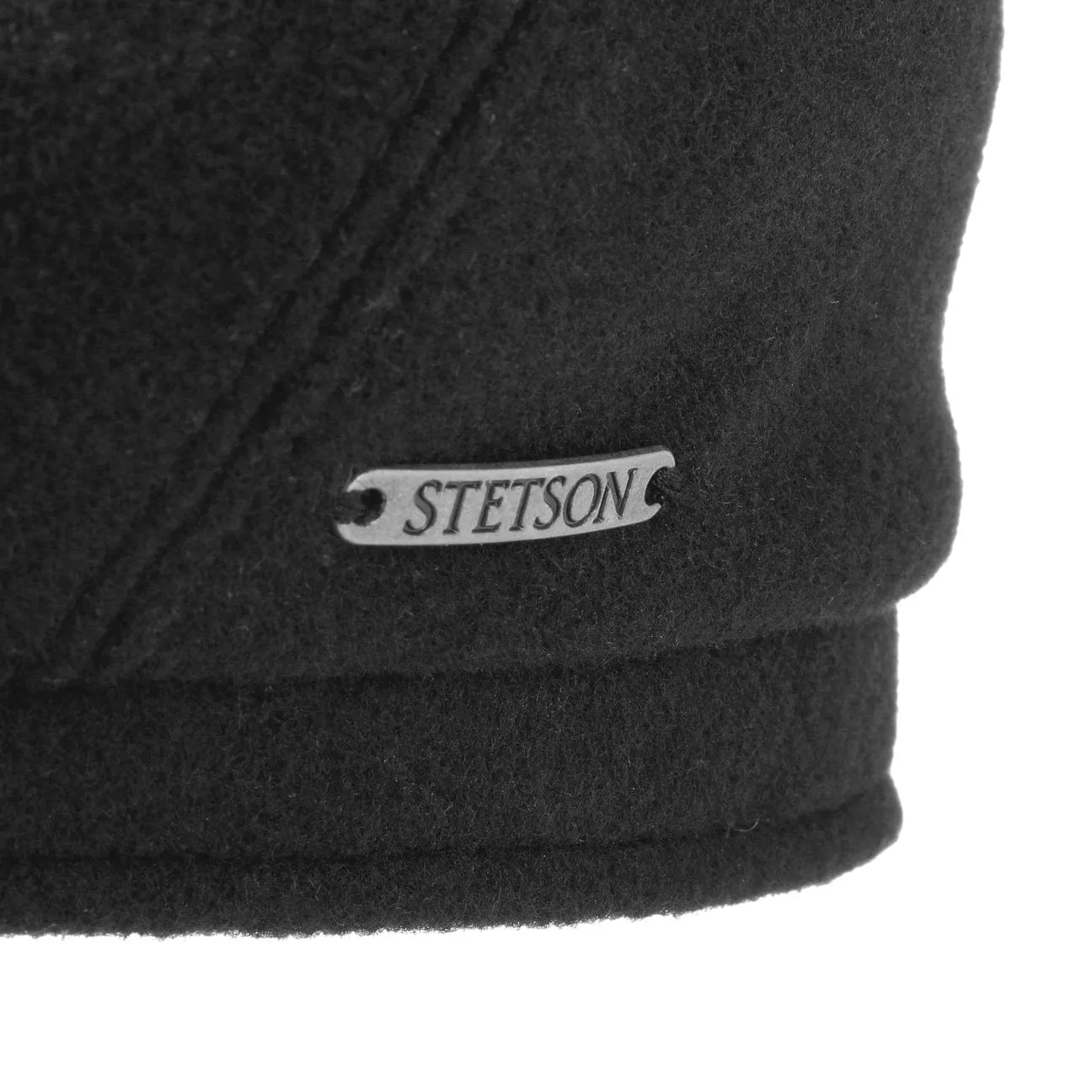 Reid 6 Panel Flat Cap by Stetson