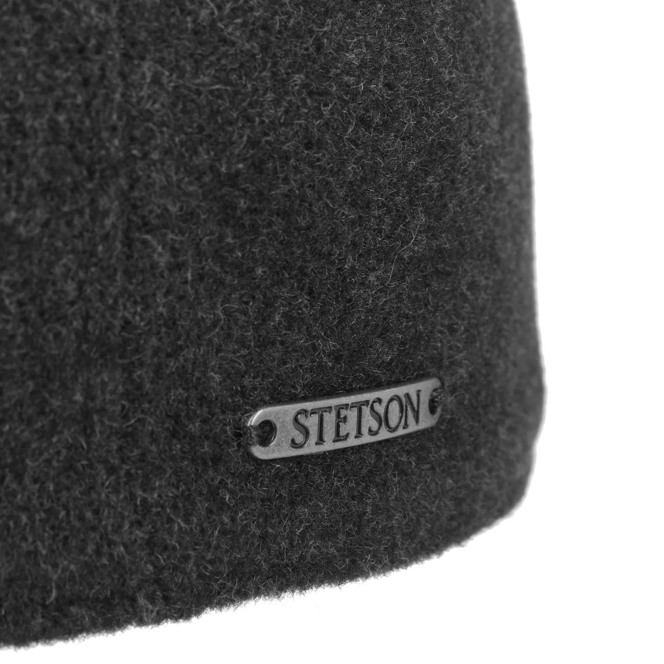 Reid Wool Flat Cap with Cashmere by Stetson