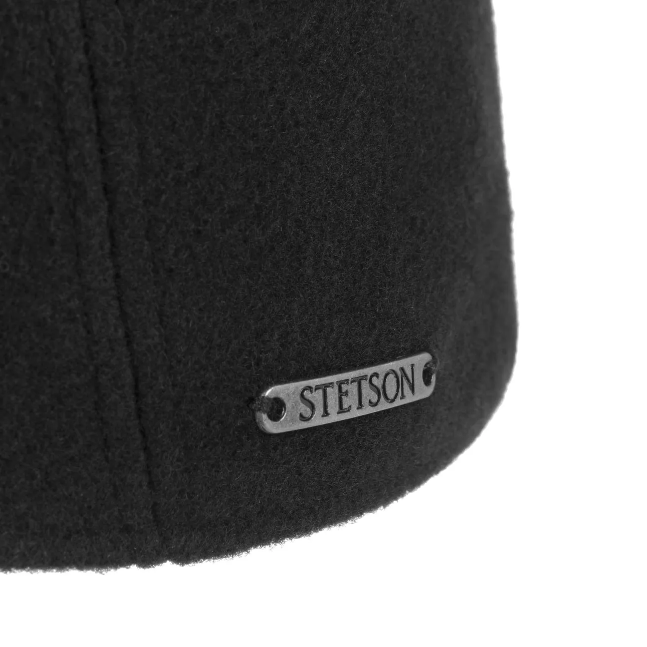 Reid Wool Flat Cap with Cashmere by Stetson