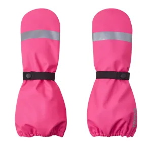 REIMA Kura Rain Mittens Pink