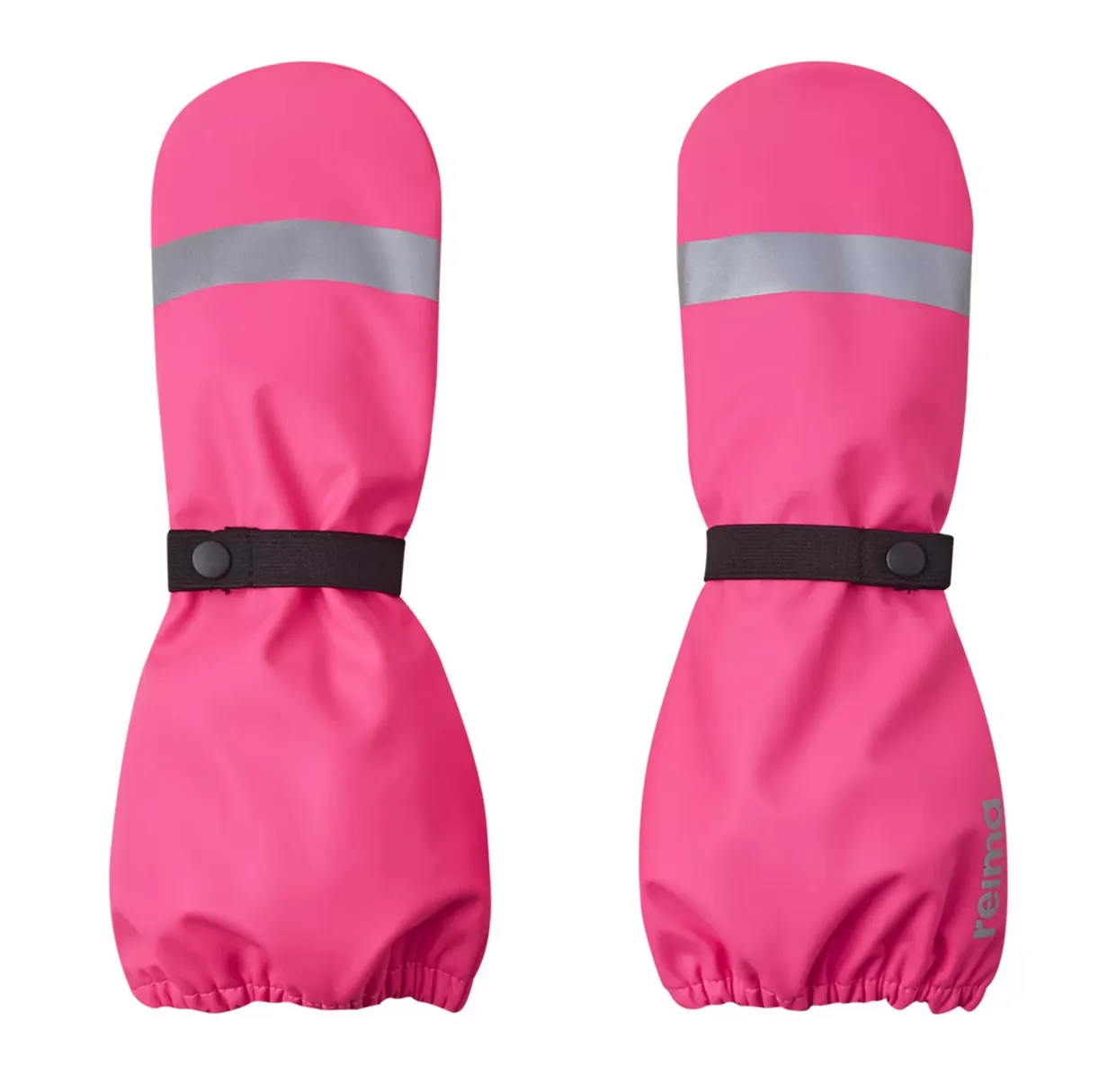 REIMA Kura Rain Mittens Pink