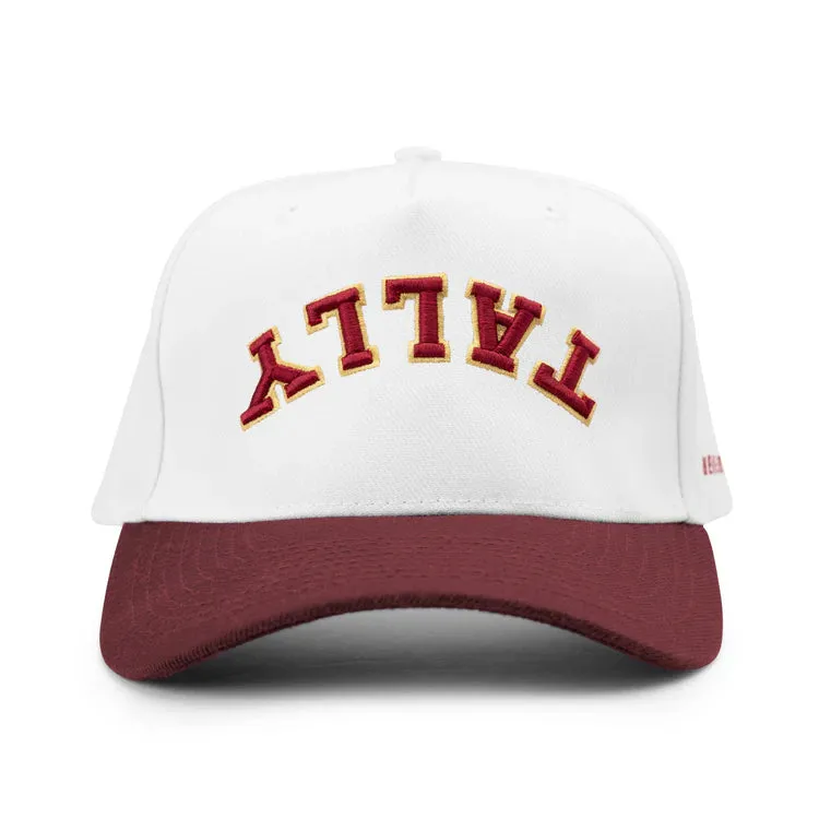 REVERSED Florida State Special Edition Two Tone Casual Snapback Hat - White