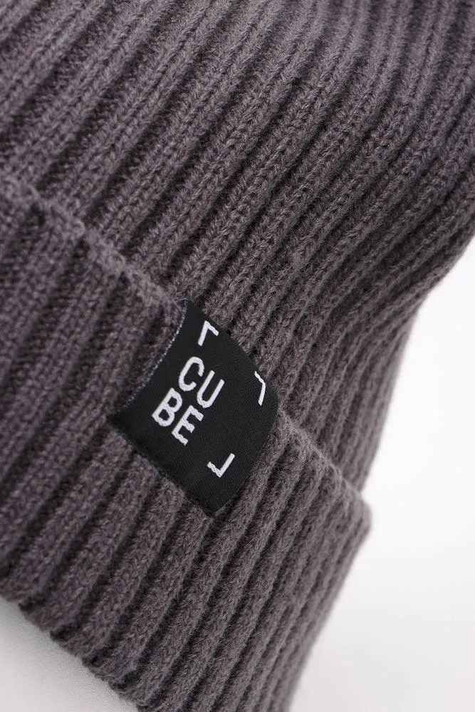 Rib Beanie Dark Grey