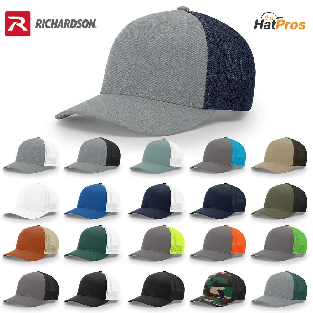 Richardson 110 R-Flex Trucker Mesh Fitted Hat