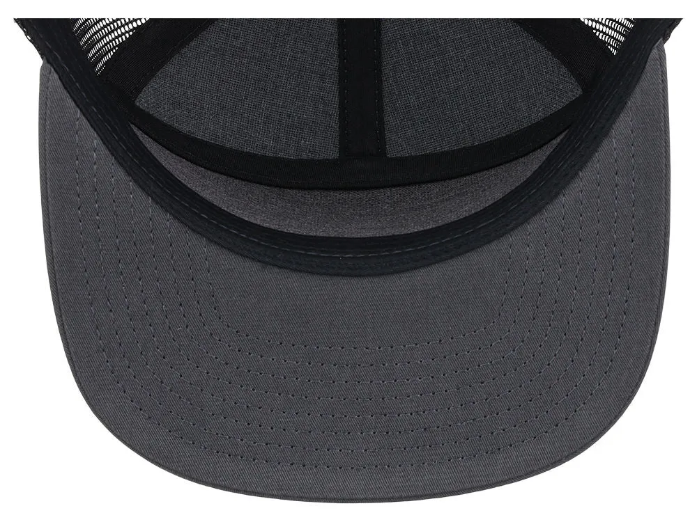 Richardson 168 7 Panel Trucker - Charcoal/Black