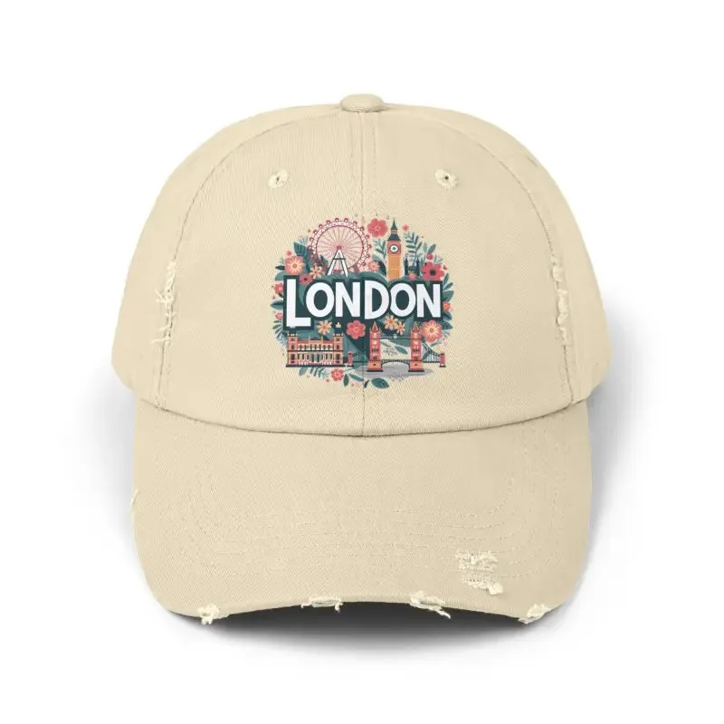 Rock out with Distressed Cotton Twill Hats