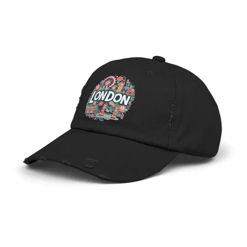 Rock out with Distressed Cotton Twill Hats