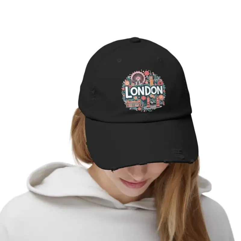 Rock out with Distressed Cotton Twill Hats