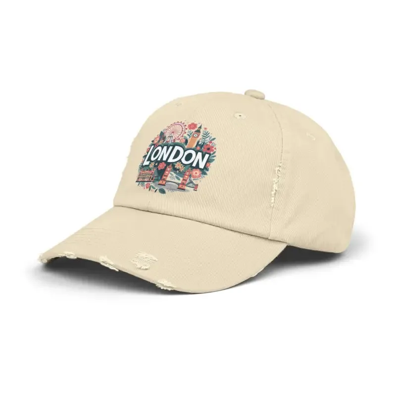 Rock out with Distressed Cotton Twill Hats