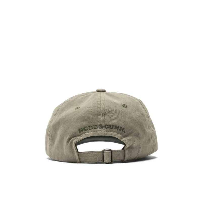 Rodd & Gunn Cotton Twill Gunn Cap - Sage/Dark Green