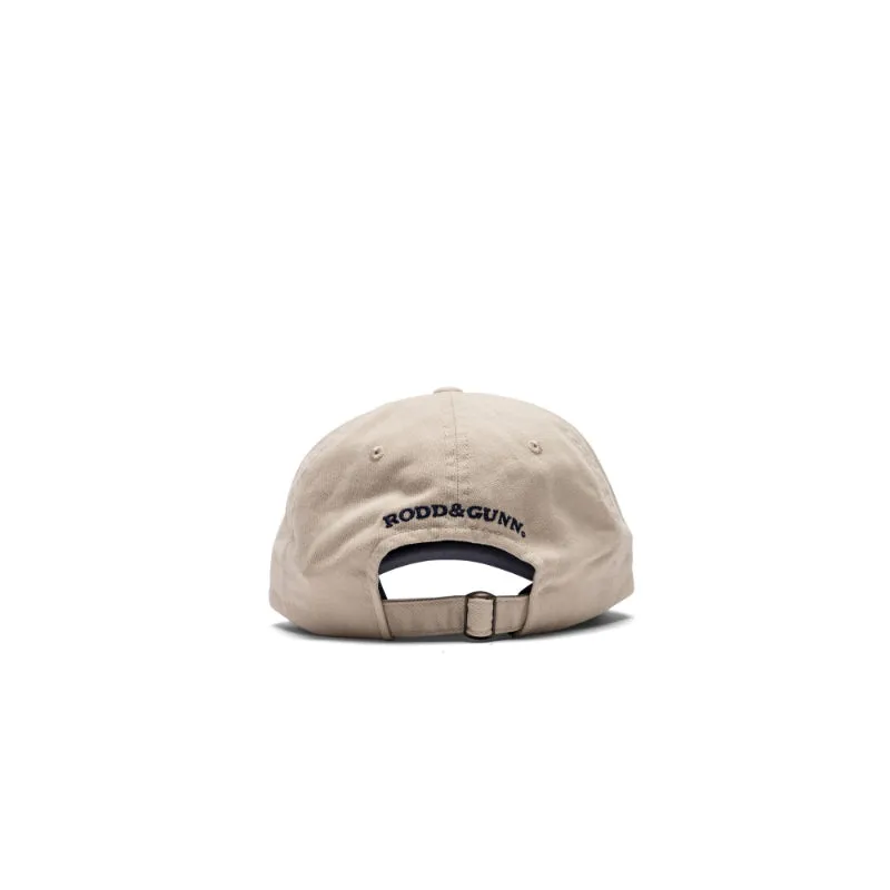 Rodd & Gunn Cotton Twill Gunn Cap - Stone/Navy