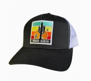 Rodeo Ranch Zona Hat - Black and White