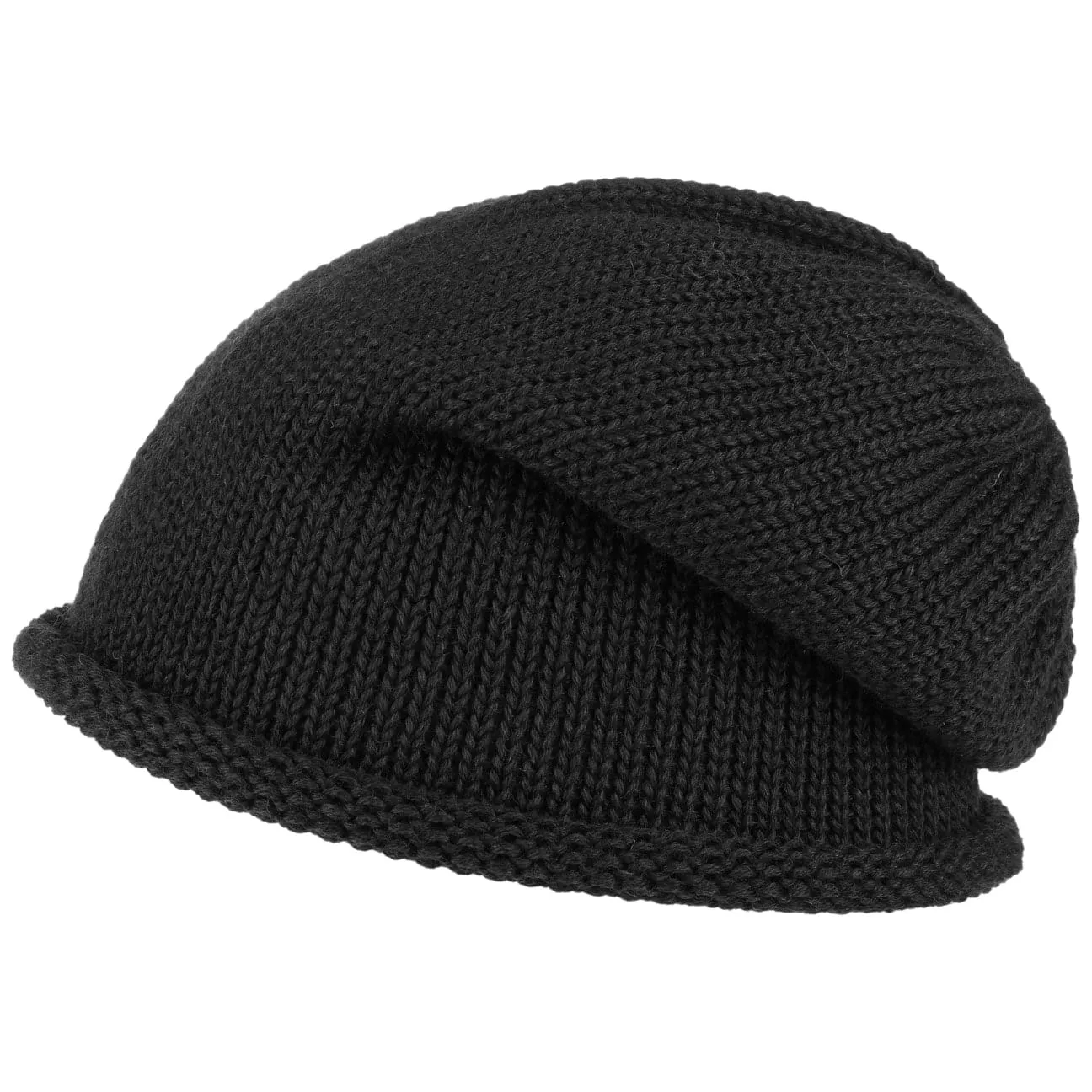 Rolled Edge Knit Hat by Lierys