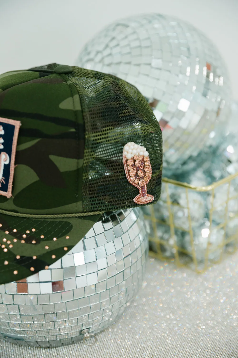 ROSE ALL DAY CAMO TRUCKER HAT