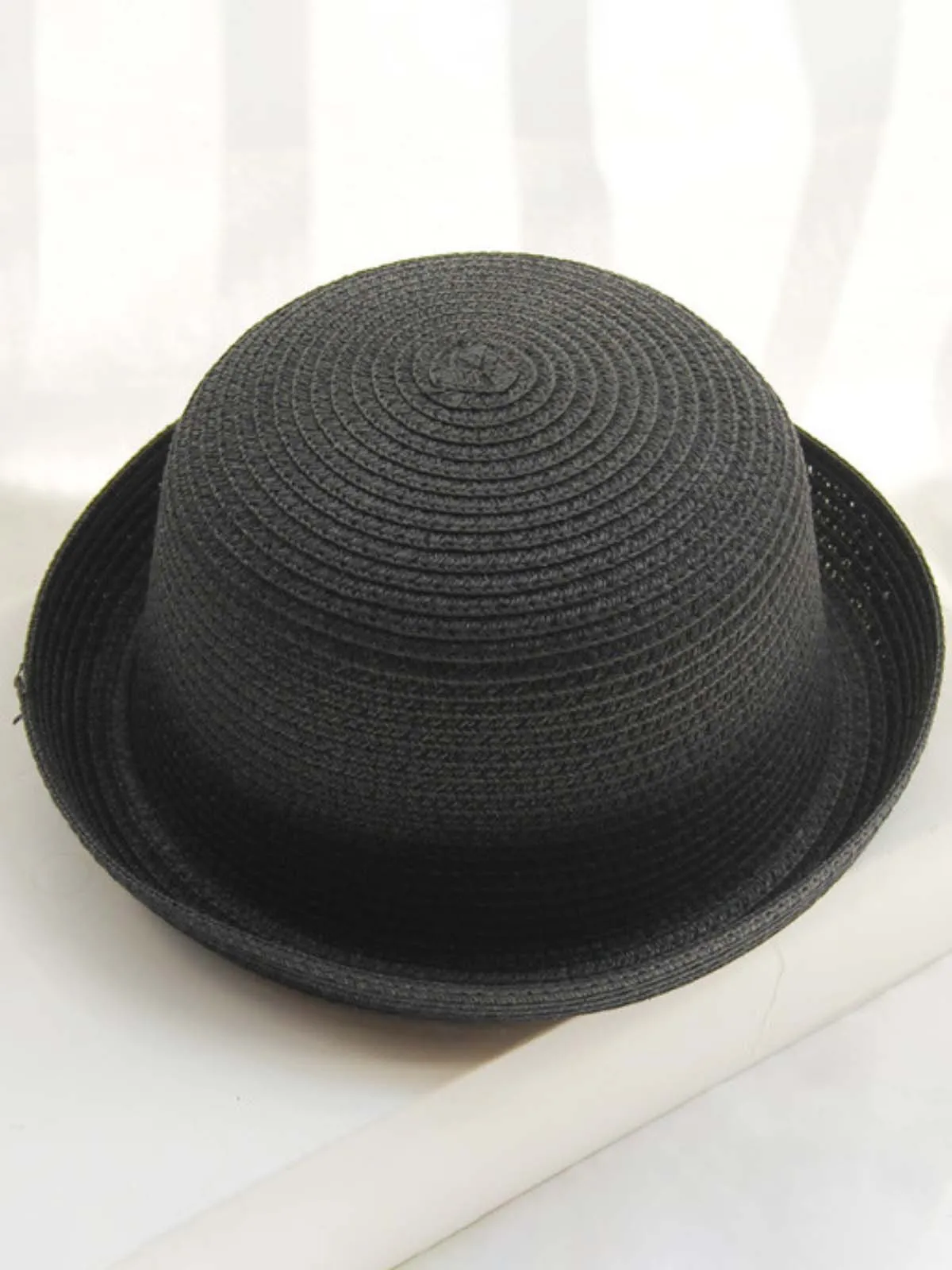 Runway-Ready Bowler Hat