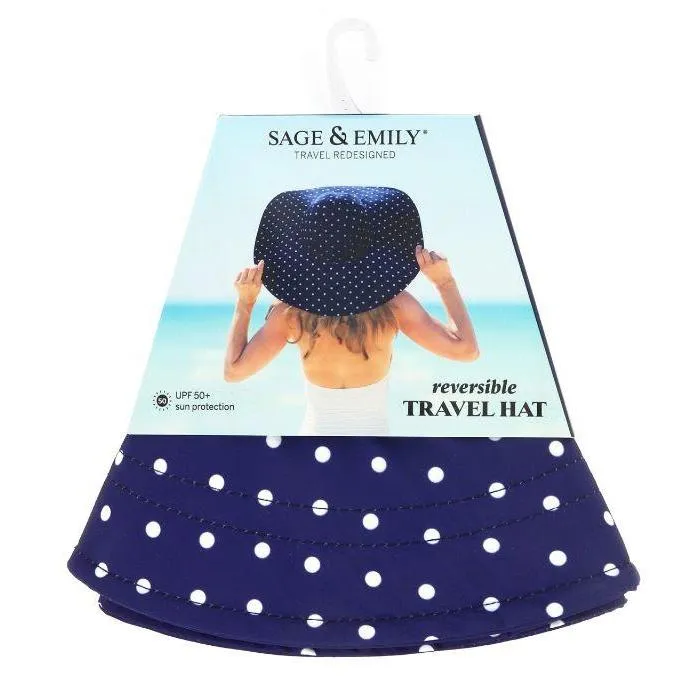 Sage & Emily Reversible SPF 50  Travel Hat