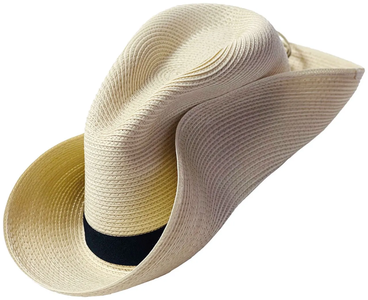 San Francisco Hats Natural Joe Fedora Black band