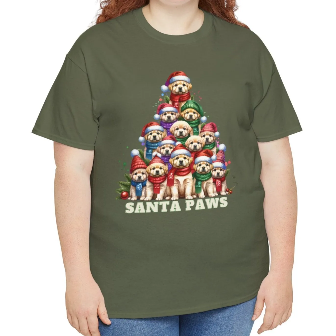 Santa Paws Tree Tee