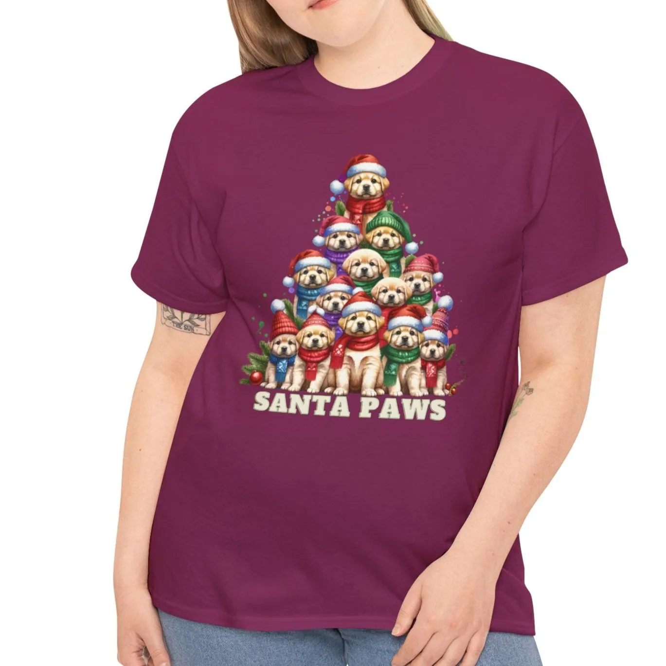 Santa Paws Tree Tee