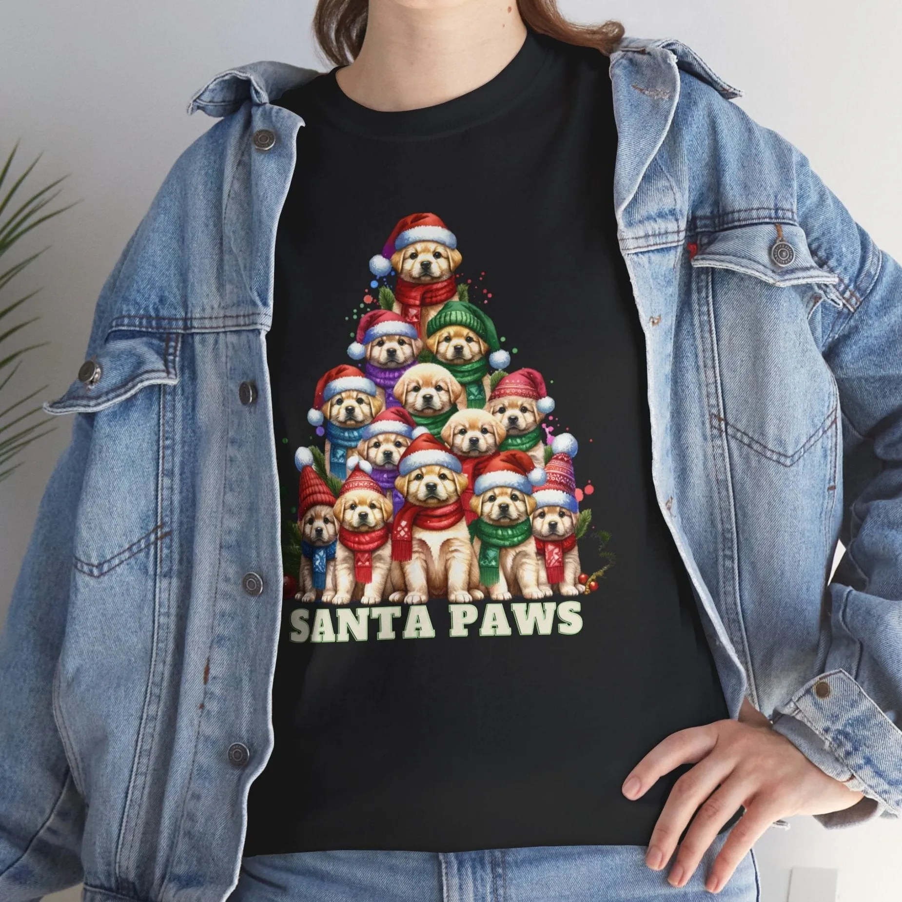 Santa Paws Tree Tee