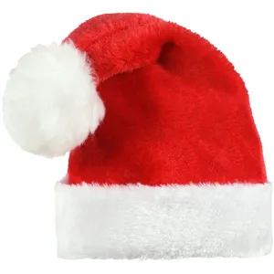 Santa Plush Hat for Kids