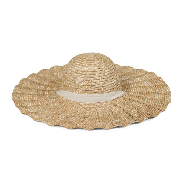 Scalloped Dolce Hat
