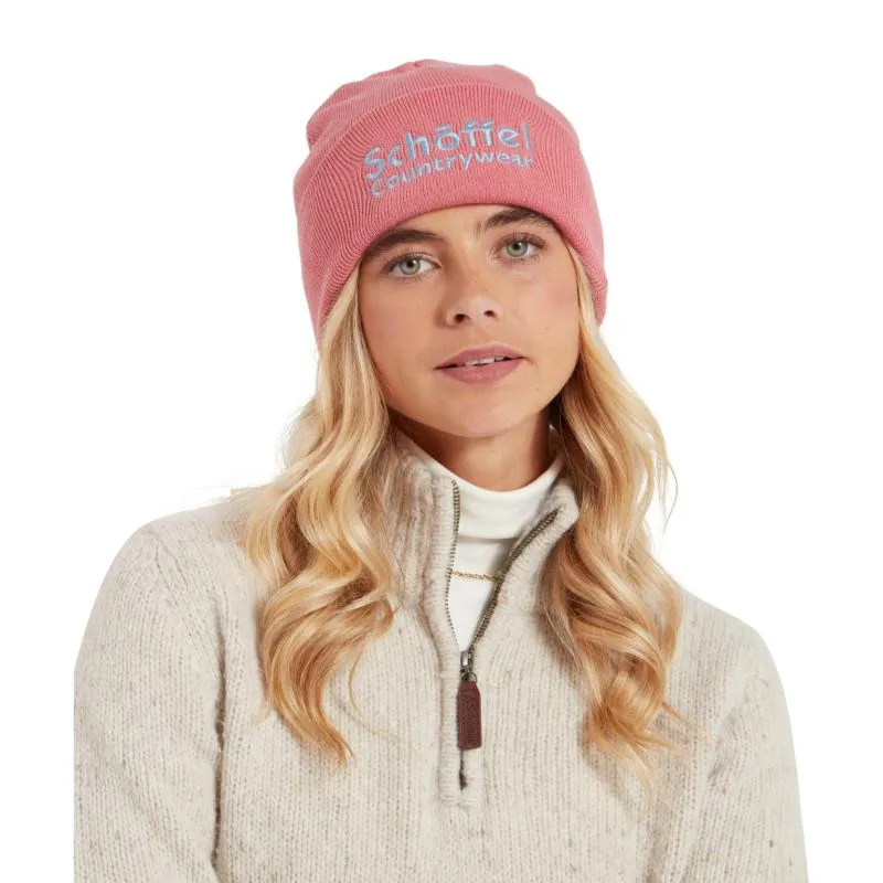 Schoffel Exeter Beanie Hat - Dusky Pink