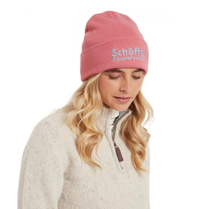 Schoffel Exeter Beanie Hat - Dusky Pink
