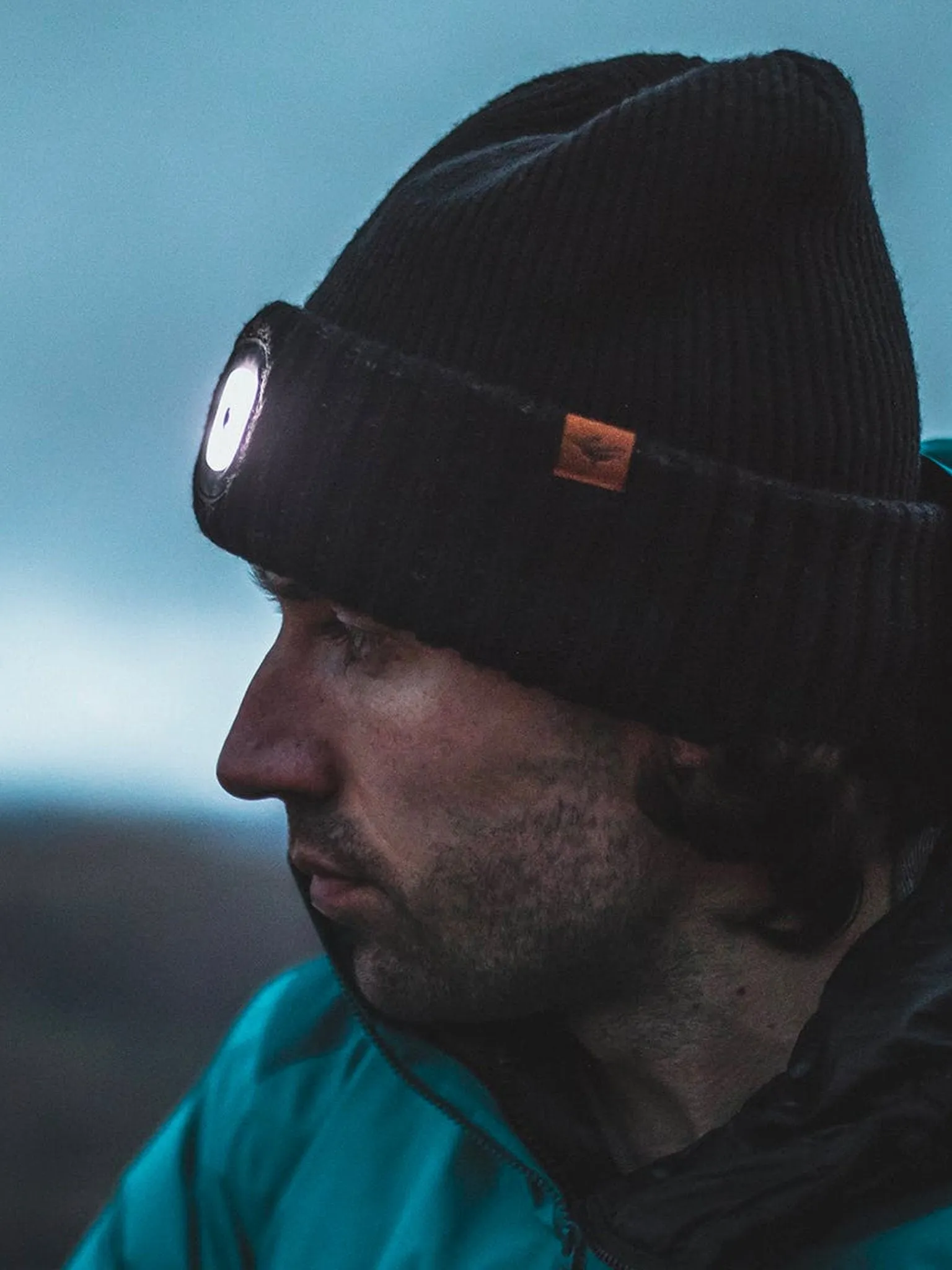 Sealskinz - LED Waterproof & Windproof Beanie Hat / Cold Weather Roll Cuff - Heydon