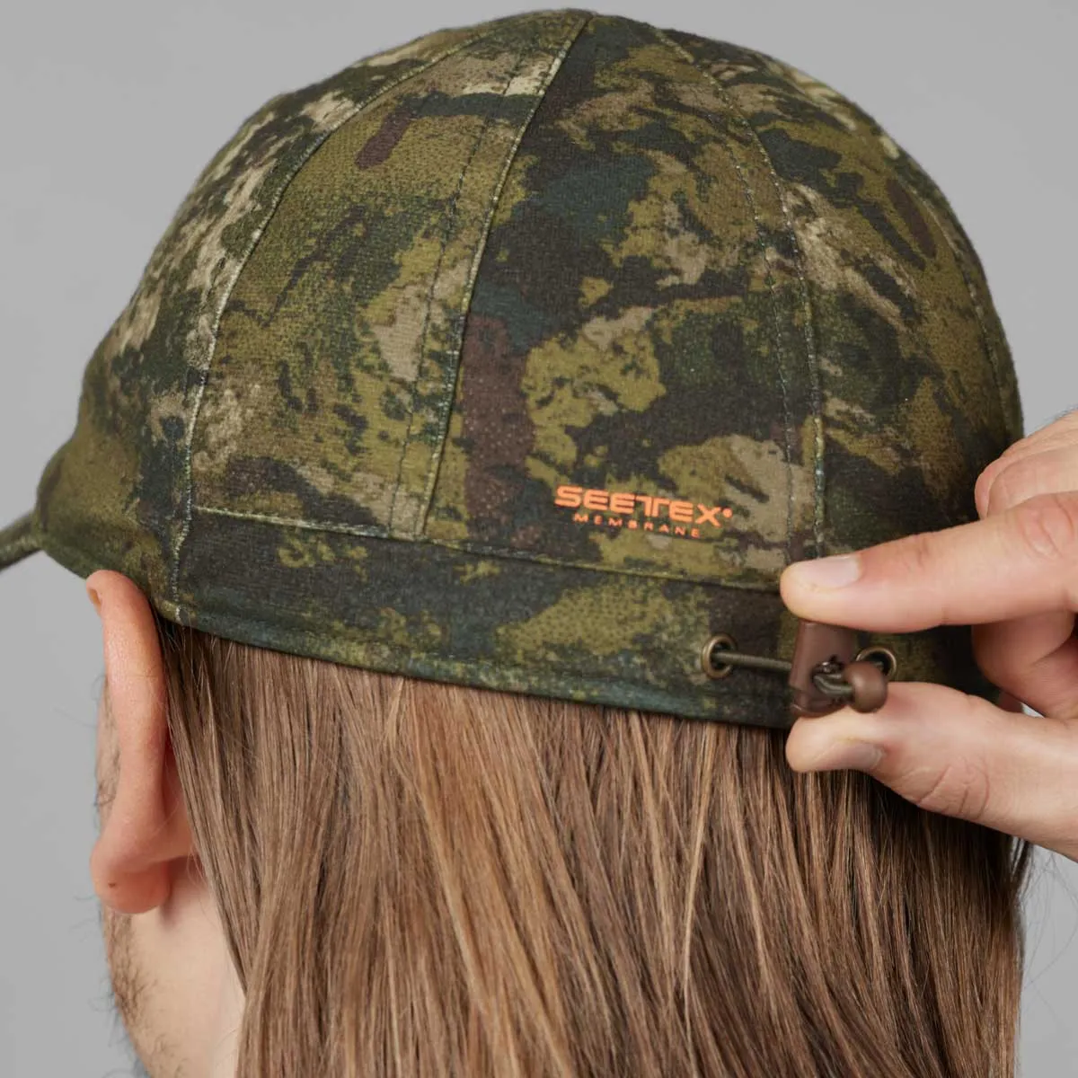 SEELAND Avail Camo Cap - InVis Green
