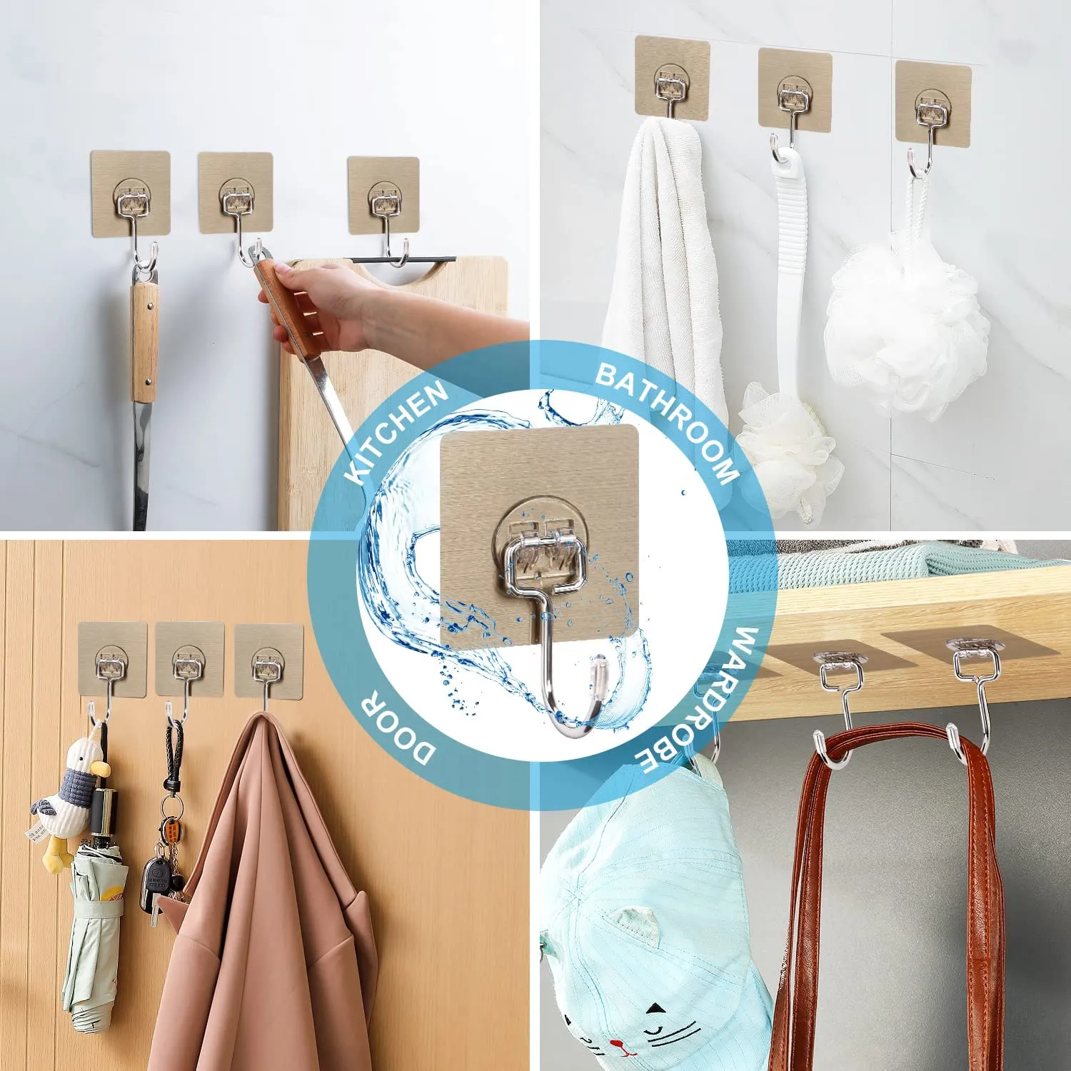 Self Adhesive Hook - Metal Big Hangers