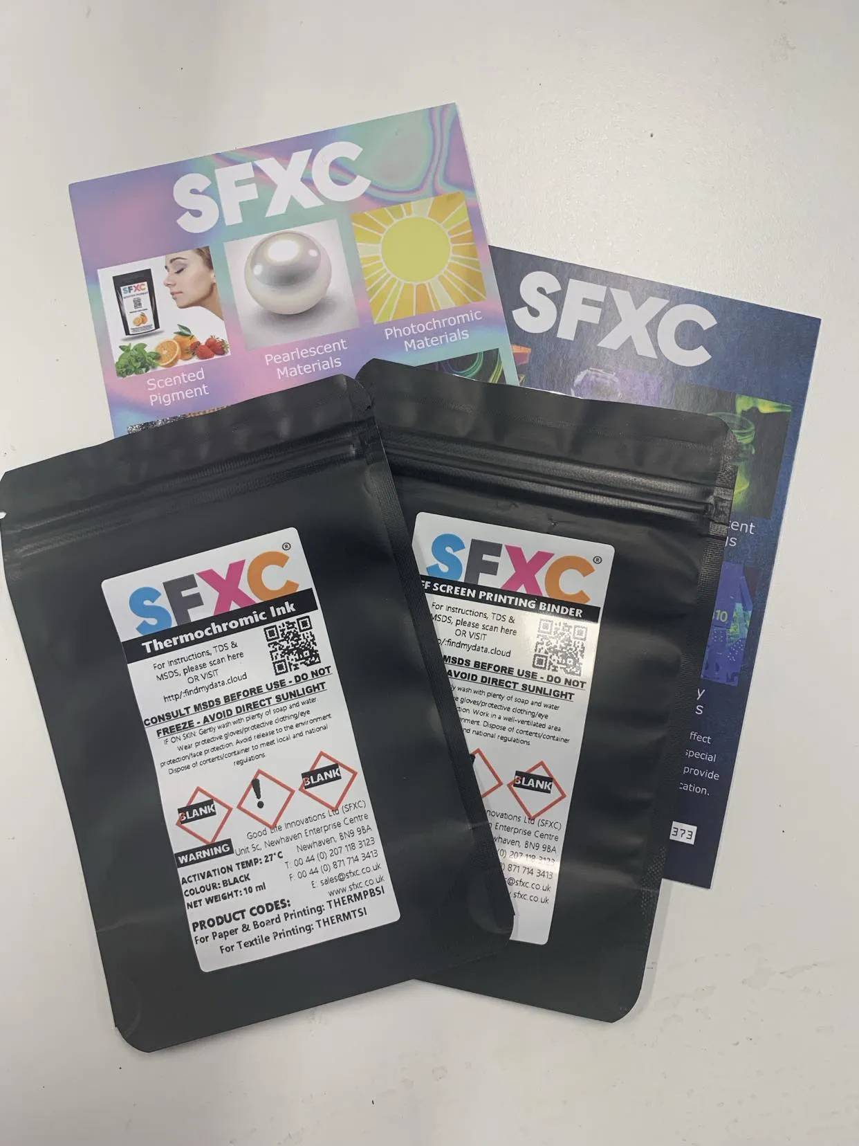 SFXC Thermochromic Ink - Colour Changing