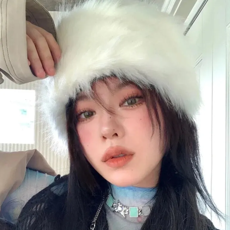 Shaggy Faux Fur Hats