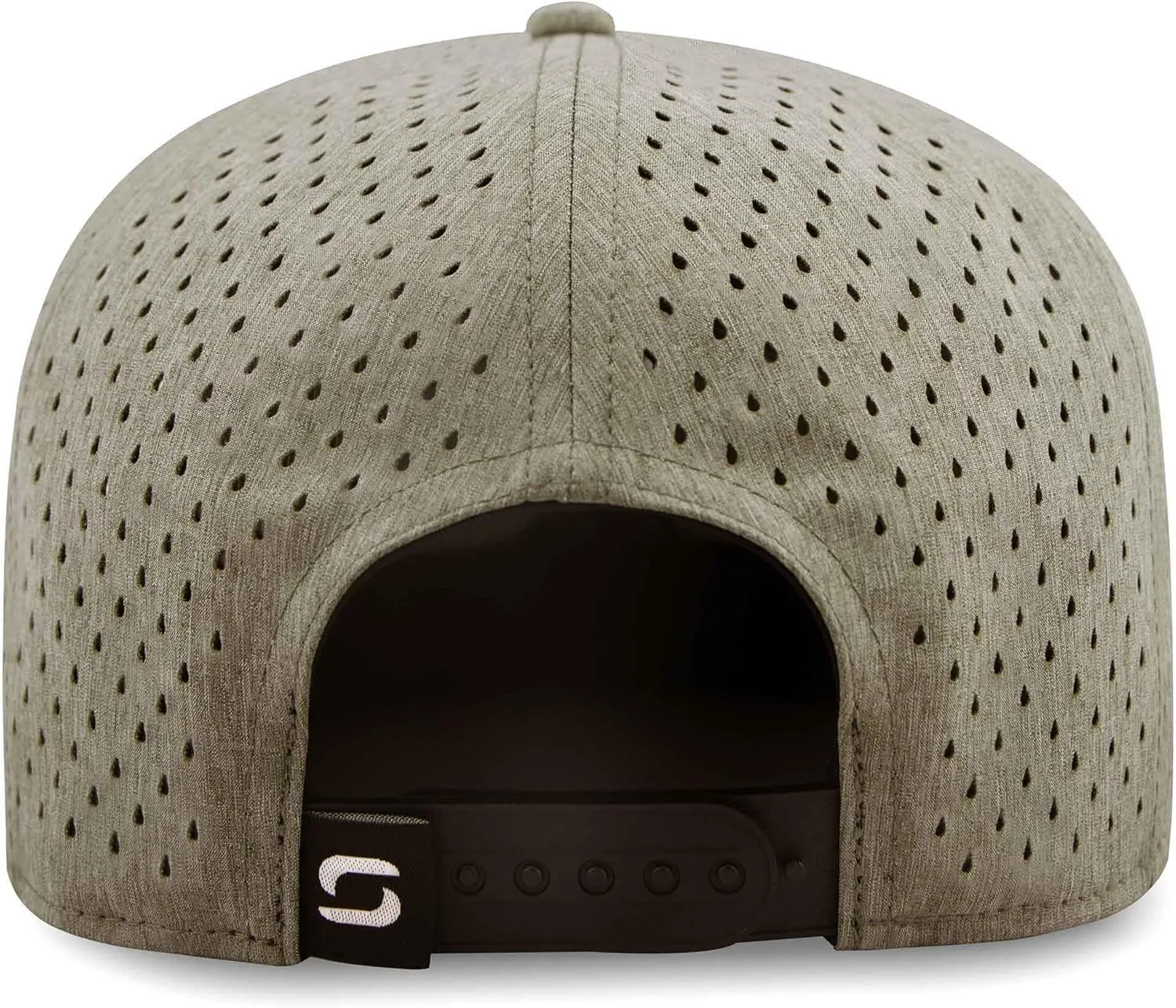 SHOHELL Flat Bill Baseball Cap, American Flag Hat, Water Resistant Snapback Hat, Flat Brim Golf Hat, Fishing & Outdoor Hats