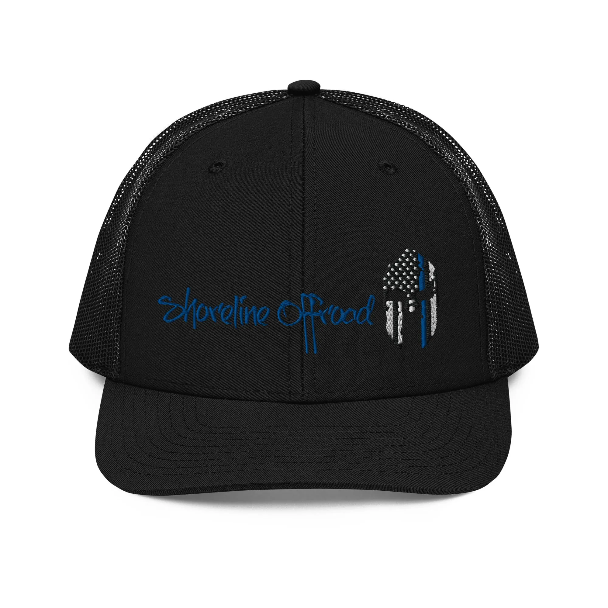 Shoreline Offroad Back the Blue Trucker SnapBack Cap