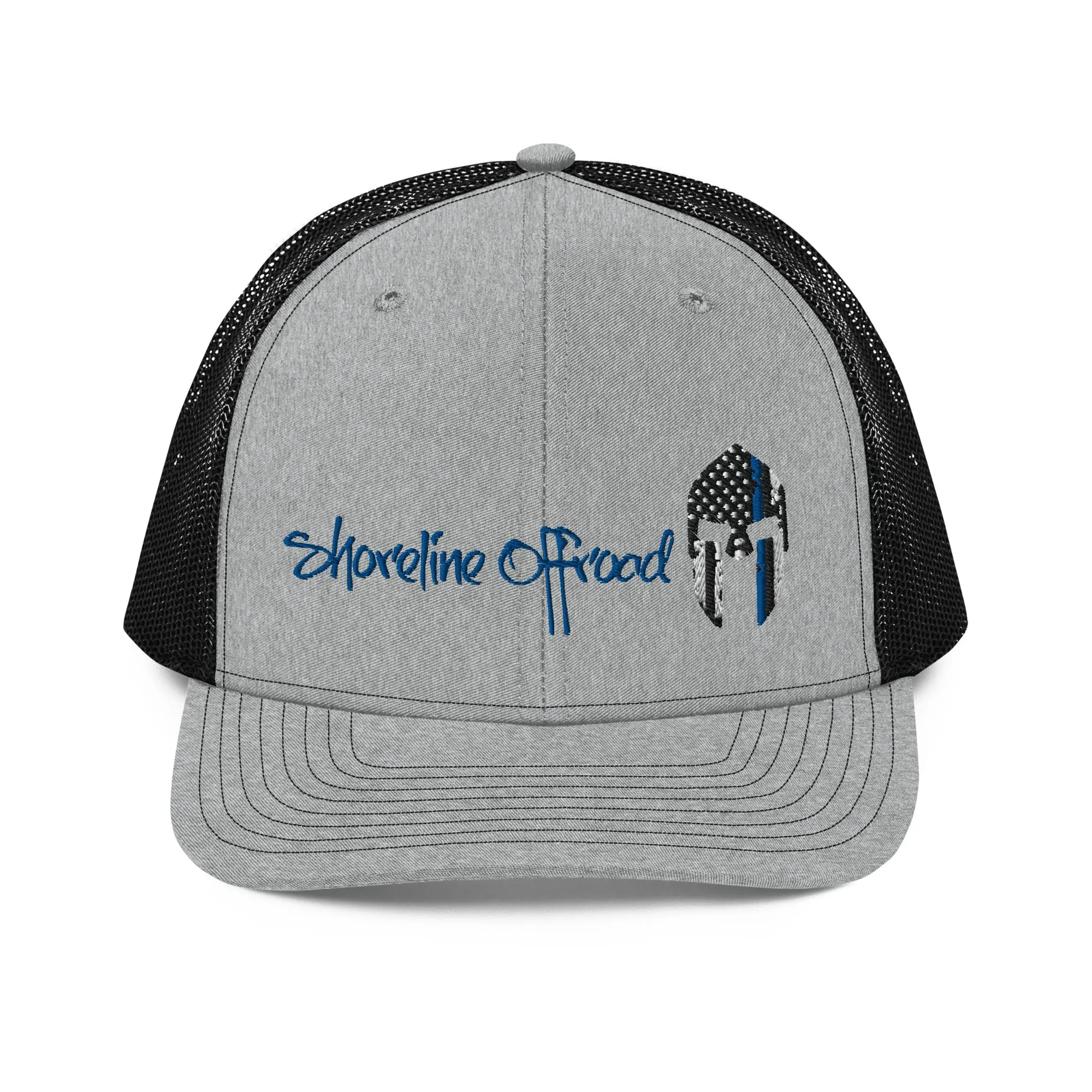 Shoreline Offroad Back the Blue Trucker SnapBack Cap