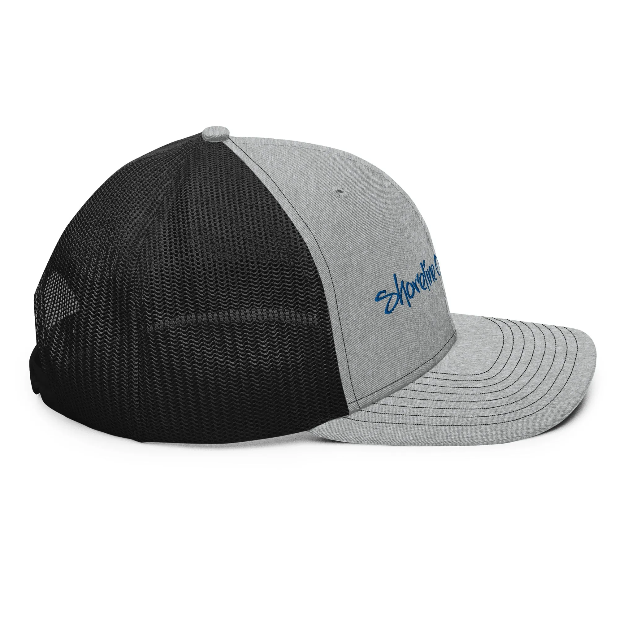 Shoreline Offroad Back the Blue Trucker SnapBack Cap