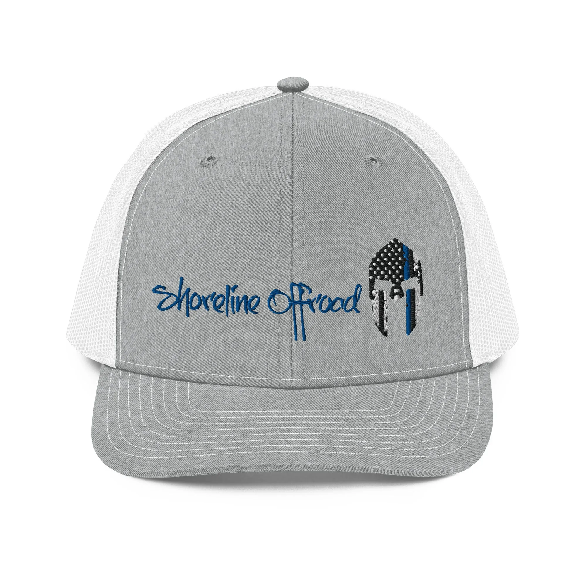 Shoreline Offroad Back the Blue Trucker SnapBack Cap