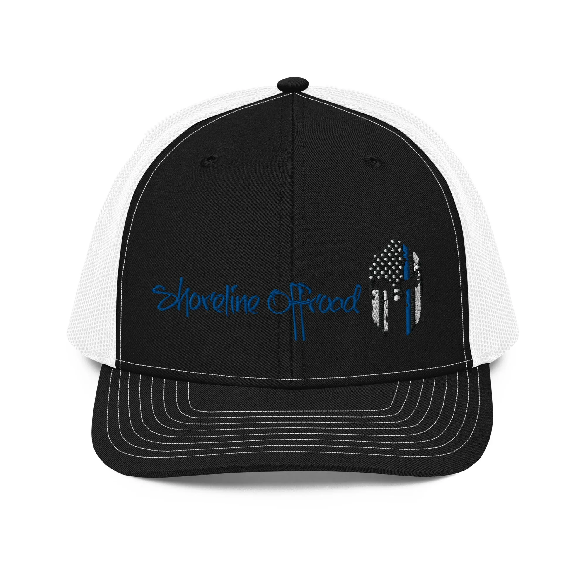 Shoreline Offroad Back the Blue Trucker SnapBack Cap