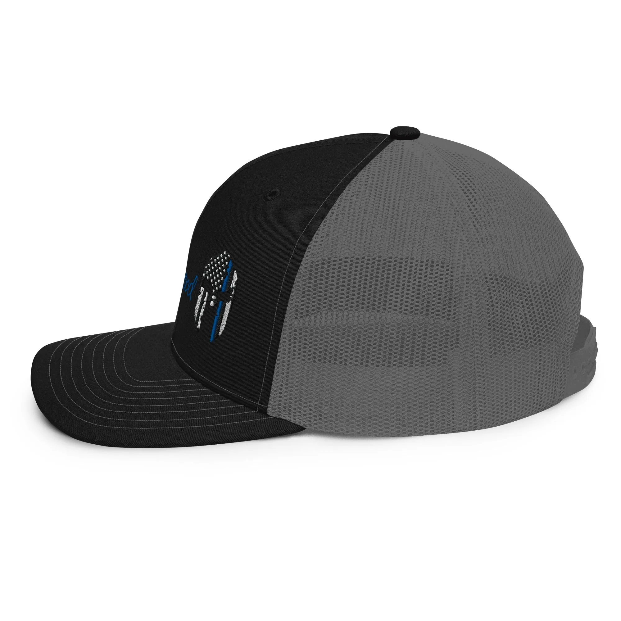 Shoreline Offroad Back the Blue Trucker SnapBack Cap