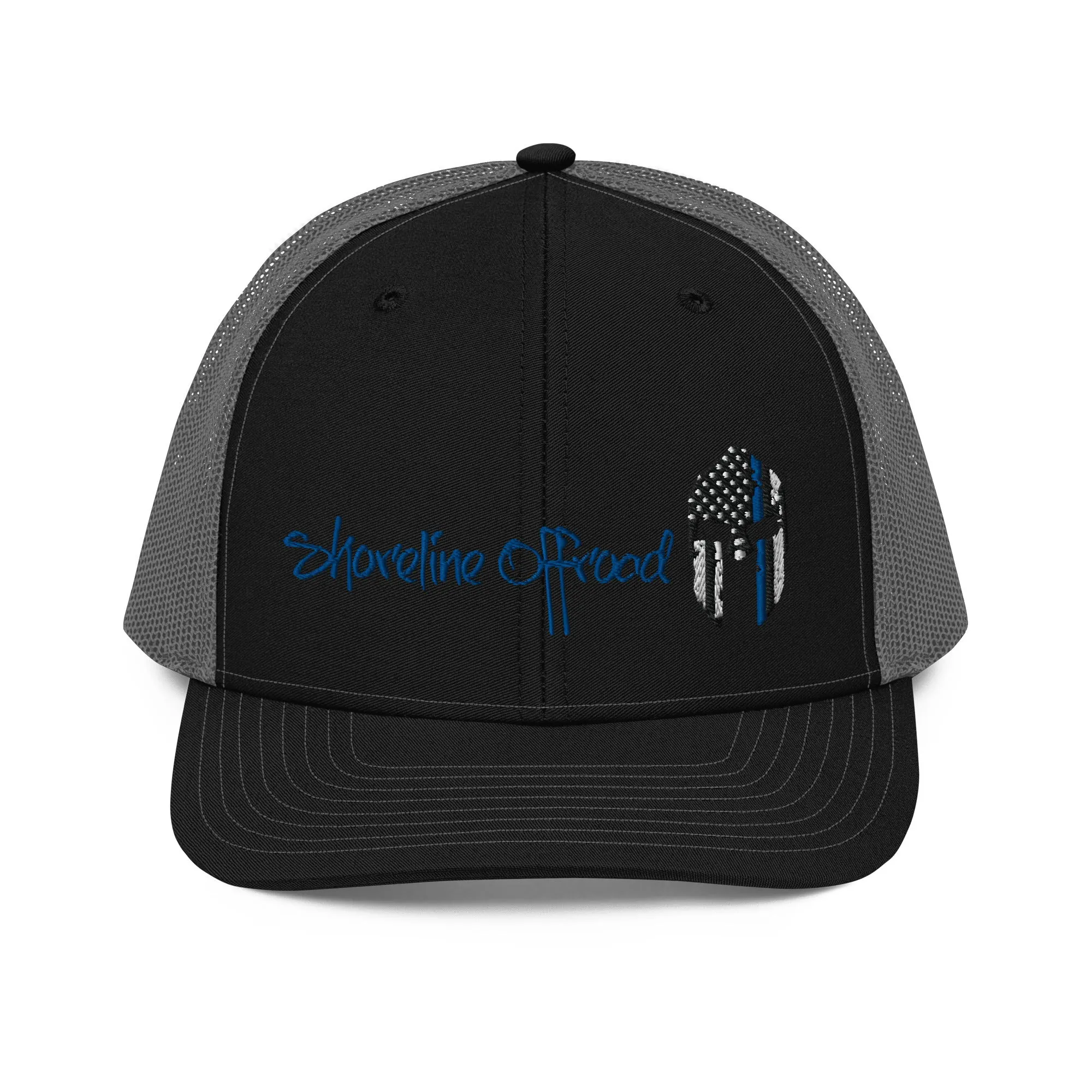 Shoreline Offroad Back the Blue Trucker SnapBack Cap