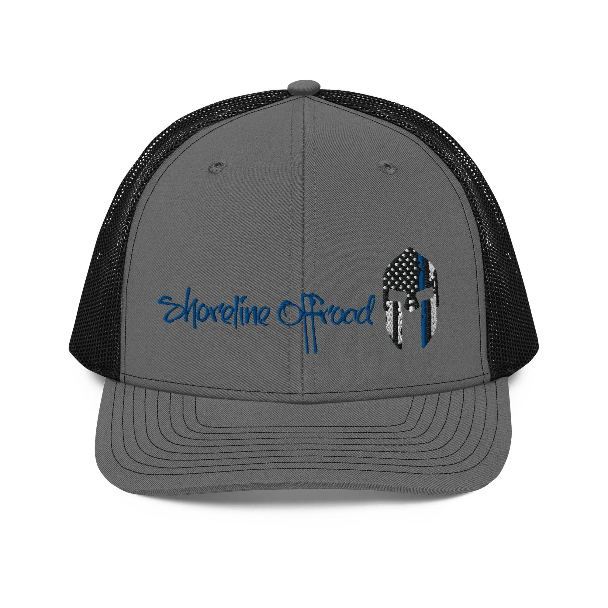 Shoreline Offroad Back the Blue Trucker SnapBack Cap