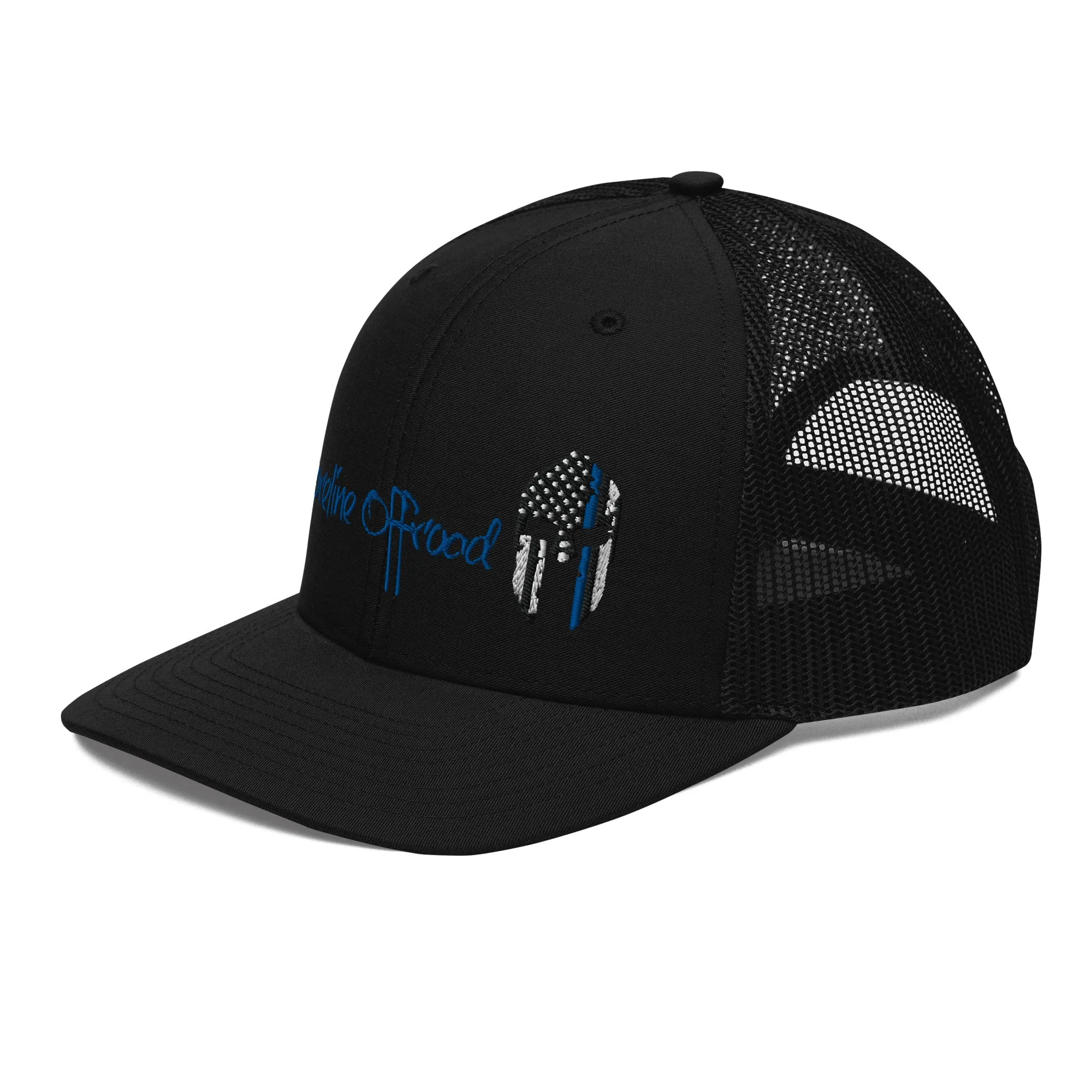Shoreline Offroad Back the Blue Trucker SnapBack Cap