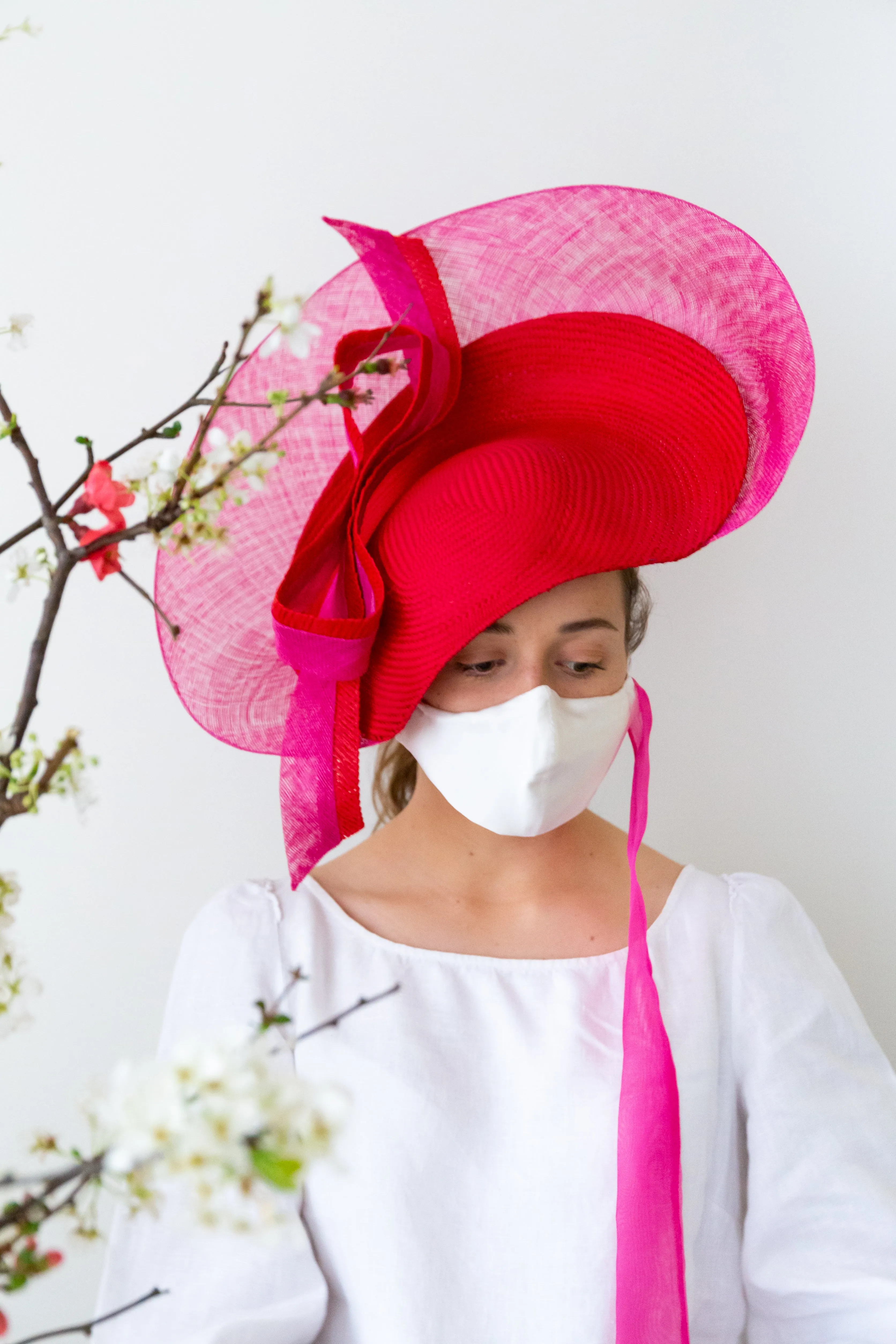 Silk Satin Face Mask :  made to order, options available