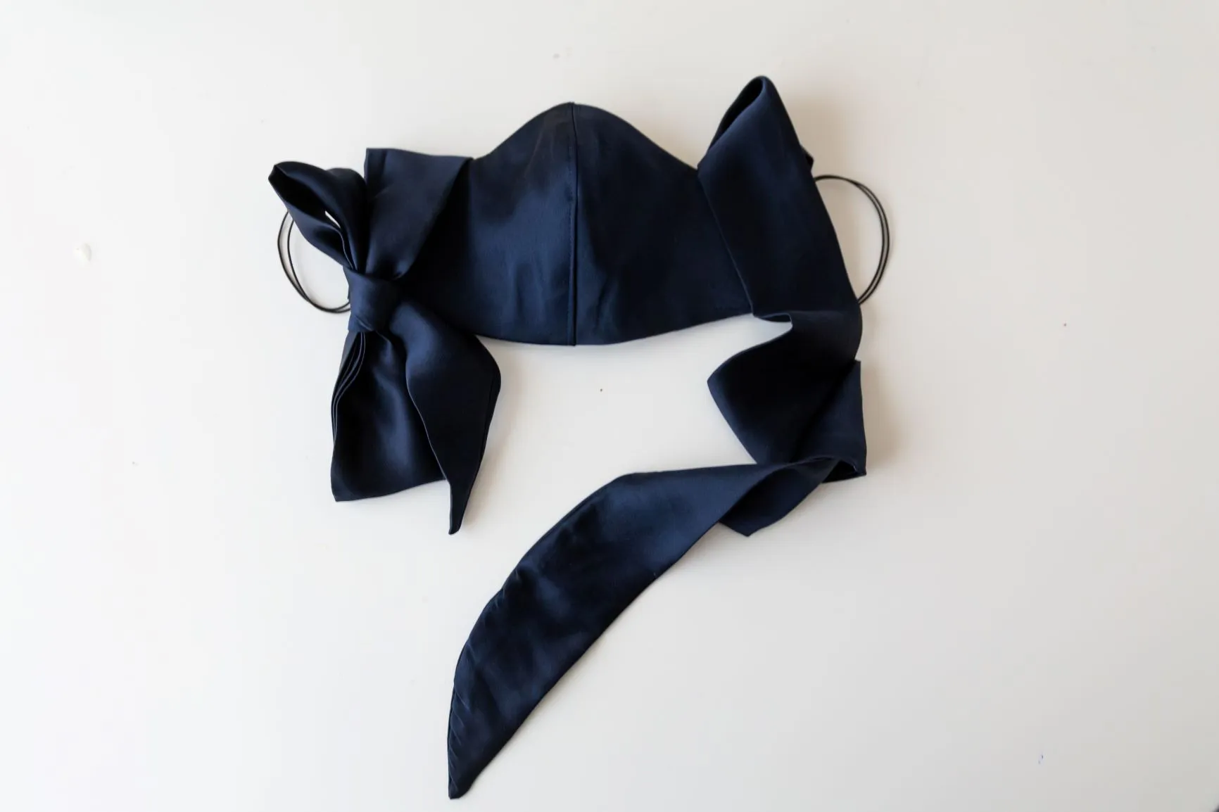 Silk Satin Face Mask :  made to order, options available