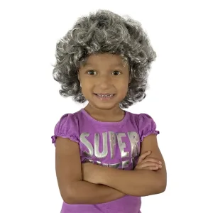 Silver/Gray Wig - Queen Elizabeth Wig
