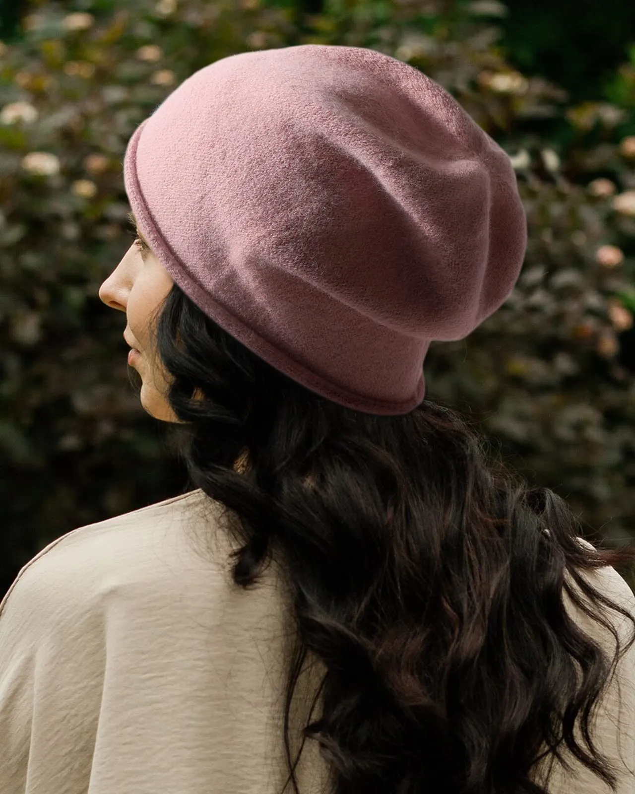 Slouchy Beanie Winter Cashmere Knitted Warm Hat