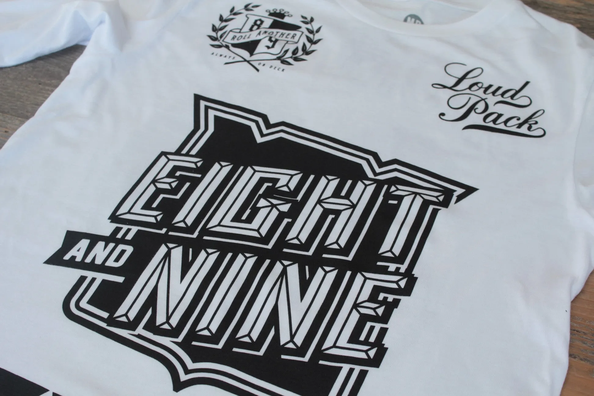 Smoke Tree Jersey Tee White L/S