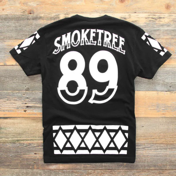 SmokeTree Hockey Jersey Tee Black
