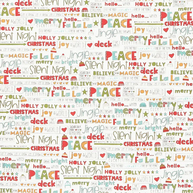 Snowkissed - Jingle Vanilla Yardage